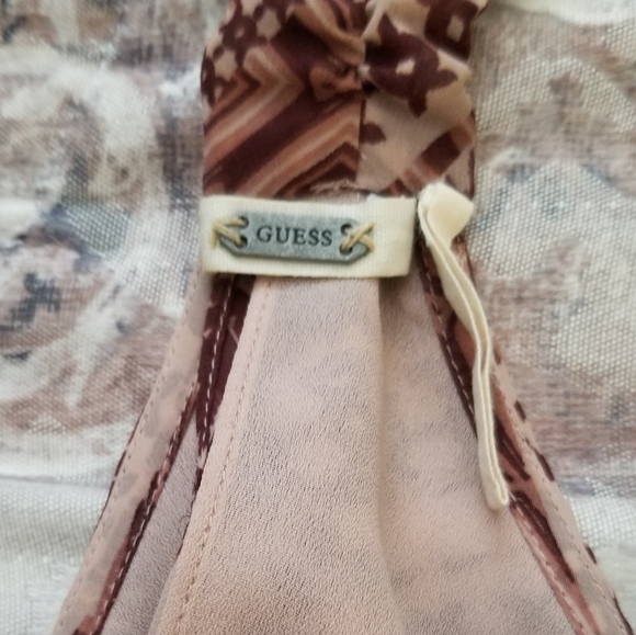 Flowy open back Guess tank top - Picture 3 of 3